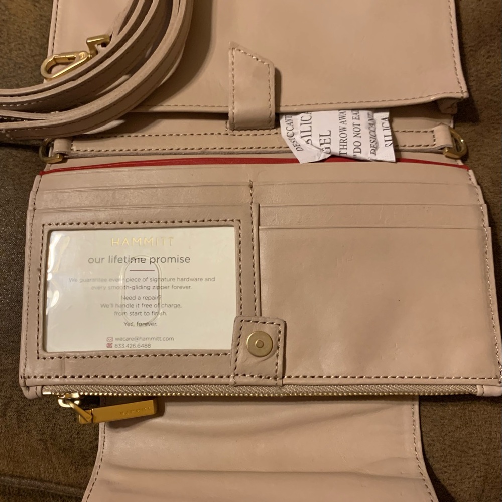 Hammitt Cream Crossbody with Gold Details - Picture 3 of 4